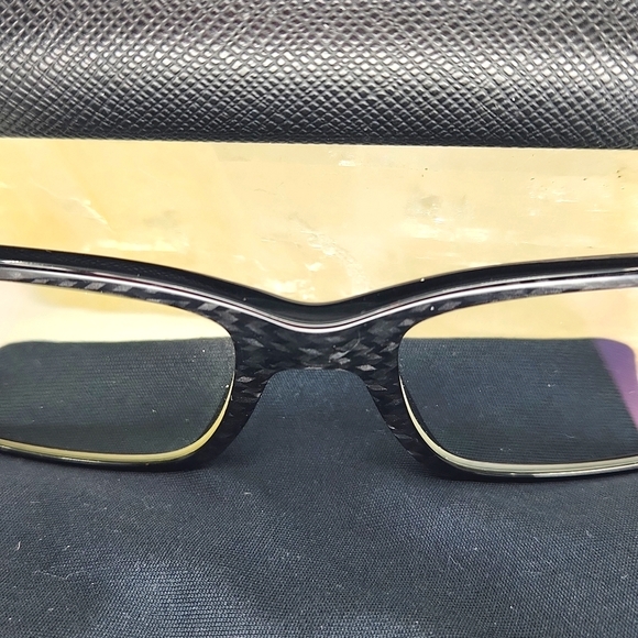 PRADA Tortoise Shell Eyeglasses with Box, Case, and Cleaning Cloth - Picture 2 of 7